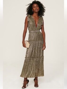 ray dress in gold sabina musayev | Dresses | Sabina Musayev Size Medium LowStock:43623034781747